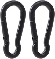 SEPWIK 316 Stainless Steel Carabiner Clips - Heavy Duty Hooks, Keychain Spring Snap for Dog Leash, Outdoor Camping, Swing, Hammock