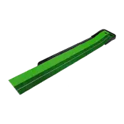 Indoor Practice Putting Green 2.5M Mat Inclined Ball Return Fake Grass Holes pla