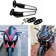 Suitable for YAMAHA YZF R6 R1 R25 R3 R125 R15 Motorcycle Accessories Mirror Modified Wind Wing Adjustable Rotating Rearview Mirror Moto maxpower s...