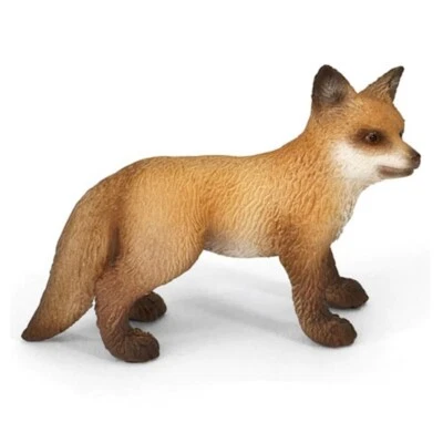 NEW Schleich 14649 Red Fox Kit wild life RETIRED figurine animal figure rare toy