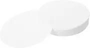 TOPPERFUN 100pcs Laboratory Filter Paper Coffee Filter Quantitative Lab Filter Paper Filter Coffee Machine Clear Dropper Papers Raw Filter Water Filters for Rolling Joints White Cotton Fiber