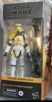 STAR WARS THE BLACK SERIES ARTILLERY STORMTROOPER FIGURE MIB VHTF THE MANDA