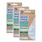 3x White Magic Home/Floor/Wall/Door Original Eco Eraser Sponge Marks Cleaner