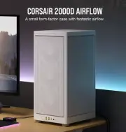 Corsair 2000D AIRFLOW, ITX MB, USB C, Mesh Panles - Support up to 8 Fans, Mini I