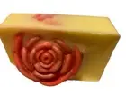 Goat Milk Soap Two Bars Lemon Rose Scented 6.3 Oz Each