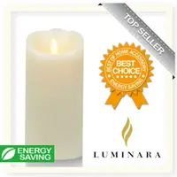 在飛比找蝦皮購物優惠-【Luminara 盧米娜拉 擬真火焰 蠟燭】 象牙白香草香