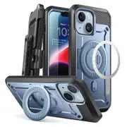 For Iphone 14 Plus 6.7 Inch 2022 Ub Pro Mag Full Body Rugged Case With Built-In Screen Protector Kickstand Belt-Clip