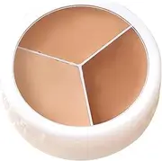 Cream Foundation Palette - Foundation Palette Cream Concealer | 3 Color Makeup Concealer, Color Correcting Concealer Contour Palette, Long-Lasting Face Makeup