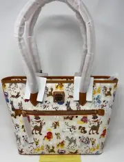 NWT! GENUINE Disney Parks SANTA TAILS Holiday Dooney & Bourke Tote ACTUAL BAG