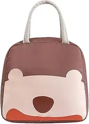 Work Lunch Bag - Insulated Cartoon Reusable Lunch Box with Handle,Bag Organizer Plus Leakproof Refrigerator, Storage Container