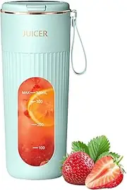 Portable Blender For Shakes And Smoothies, Leakproof Juicer Cup, 340ml Juicer Cup, Small Portable Blender, Rechargeable Juicer Blender, Juicer Cup For Smoothies, Leakproof Blender For Kitchen