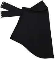 [Kellegour] Women Hijab Undercap,Islamic Muslim Under Hijab Cap,Women Solid Color Under Hijab Caps,Hijab Undercap for Women,Underscarf Hijab Cap for Women Muslim Undercap Hat(Black), Black, Medium