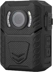BR3 Body Camera - QHD 1440p, 64GB Memory Card, Night Vision | Body Cam, Body Worn Camera, Body Cameras | Includes Klickfast Shoulder Harness & Stud