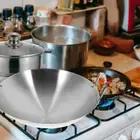 paellera stainless steel wok pan Wok Pan Non- Stick Wok Round