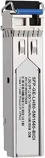 1.25G SFP Transceiver, Single Mode LC Module 1.25Gbps Up to 80KM, Mini GBIC Fiber Transceiver 1550nm, Plug and Play & SFF-8472