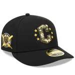 ［預購］克里夫蘭守護者 NEW ERA 2024 軍人節限定LOW PROFILE 59FIFTY 彎帽簷 全封帽