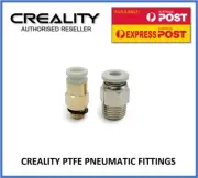 Creality 2pc PTFE Fitting PC4-01 PC4-M6 Bowden Pneumatic Connector
