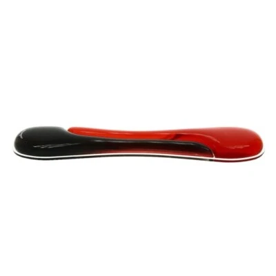 Kensington Keyboard Standard Wrist Rest Ergonomic Soft Duo Gel Pillow Red Black