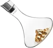 SHOWERORO 1Pc Elegant Wine Decanter Professional Art Craft Wine Aerator for Home Use Simplicity Decor Present for