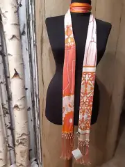 EMILIO PUCCI SILK SCARF 90'' LARGE NWT