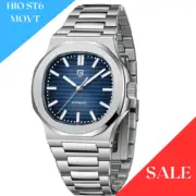 PAGANI DESIGN Nautilus 40MM Mechanical Dive Waterproof Sapphire Steel Watch