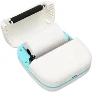 Mini Thermal Receipt Printer, Bluetooth Ink Thermal Printer Type C Charging for iOS for Android, Portable Smart Sticker Label Receipt Printer for Children Student, Ideal Gift