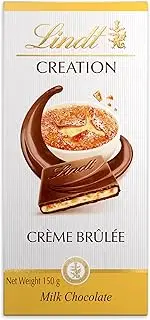 Lindt Creation Crème Brulee Chocolate Block 150g