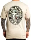Sullen Talent Comapny T-Shirt Men's Alternative Skeleton Beer Brewing SCM5572