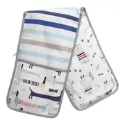 Cotton 80cm Double Glove Oven Mitt Home Kitchen Cooking/Baking Potholder Dogs