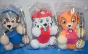 Set of 3 Soap Sox PAW Patrol Character Plush Soap Sponges Chase Marshall Skye Q2