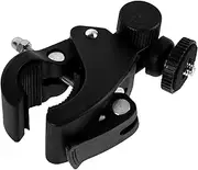 Levemolo Adjustable Motorcycle Action Camera Mount Clamp Versatile Handlebar Clip for Bicycles and Motorcycles Compatible with Leading Action Cameras for Cycling and Racing