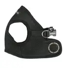Puppia Soft Polyester Adjustable Dog Vest Harness Black Small