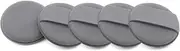 Daseeme 5pcs Microfiber Wax Applicator 4 Inche Round Car Care Pocket Sponge with Elastic Finger Band Wax Applicator for Cars Wax Applicator Foam Sponge