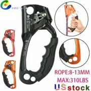 For 8~13mm Gear Rope Hand Ascender Rock Climbing Tree Arborist Rappelling NEW