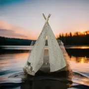 Teepee Tent for Kids Foldable Play Tent Canvas White with gold foil stars Indoor