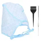 Hair Highlights Cap Set Reusable Highlight Cap With Hair Brushes Hook Needle AU