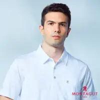 在飛比找momo購物網優惠-【MONTAGUT 夢特嬌】MIT台灣製商務休閒短袖POLO