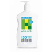Hamilton Sunscreen Active Family Lotion SPF50+ 500ml