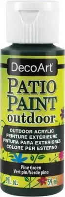 DecoArt Patio Paint 2oz-Pine Green DCP-4