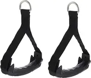 Strength Training Handles Set Exercise Band Pull Ropes Anti-Break Resistance Bands for Indoor Workout Comfortable Gym Handles for Pull-ups