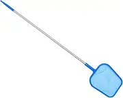 Happyyami Pool Leaf Rake Skimmer Net Fine Mesh for Swimming Pools and Hot Tubs Lightweight and Durable Design for Easy Debris Removal