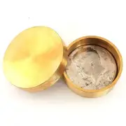 MAGIC TRICK & POCKET ILLUSION - OKITO COIN BOX ( BRASS )