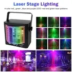 Mini Laser Projector Stage Lights LED RGB Disco Lighting Xmas Party KTV Light