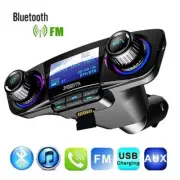 Bluetooth5.0 Car FM Transmitter MP3 Player Hands free Radio Adapter USB Charger