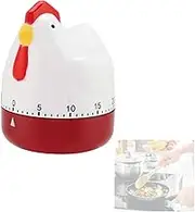 Lovely Chicken Timer Mechanical Kitchen Hen Cooking Alarm Clock for Home Decor Timing Reminder