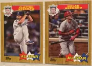 2022 Topps Series 2 Oversized 1987 Topps All Star Box Topper LOT Kershaw Arenado