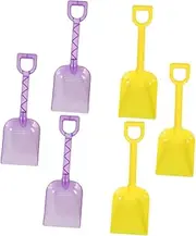 Toddmomy 6pcs Beach Shovels for Lightweight Sand for Outdoor Fun and Imaginative Play Beach Easy to Carry and Digging