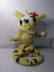 Marsupilami Mom / Girlfriend 12 Inch Plush Doll Nounours Rare With Tags Vintage