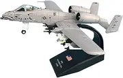 Replica Pre-Build Aircraf Republic Of Fairyld A-10 Thunderbolt Model Aircraft, Scale 1:100 For Aircraft Die-cast Metal Model Kit For Aviation Enthusiast Gift, Desforktop Display Decorations Collection