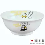 ASDFKITTY*日本製 SNOOPY史努比咀嚼 陶瓷拉麵碗/丼飯碗/大碗公-正版